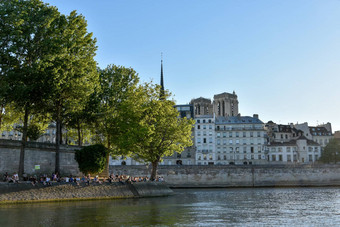 访问巴黎纪念碑资本法国夏天