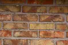 橙色砖墙模式砖背景好壁纸