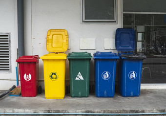 垃圾垃圾垃圾箱收集回收材料垃圾垃圾垃圾箱浪费种族隔离单独的浪费集合食物浪费<strong>塑料纸</strong>危险浪费回收环境