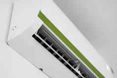 空气护发素安装白色墙生活房间卧室因杜尔安慰温度健康概念能源储蓄