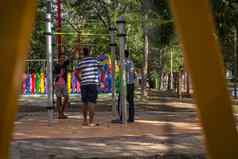 每天生活场景街道伊圭多米尼加共和国