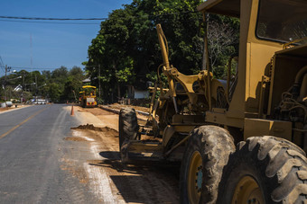 度工作路<strong>建设</strong>度工业机<strong>建设</strong>道路重责任机械工作高速公路<strong>建设</strong>设备压实路