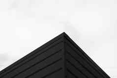 黑色的波纹金属表纹理表面墙激励钢背景