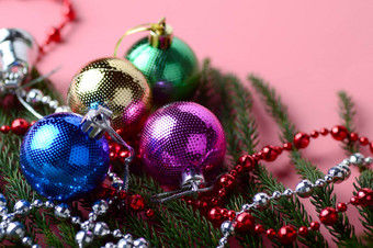 圣诞节装饰圣诞节球饰品分支圣诞节树