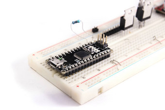 电路试验板arduino纳米原型设计董事会晶体管电阻