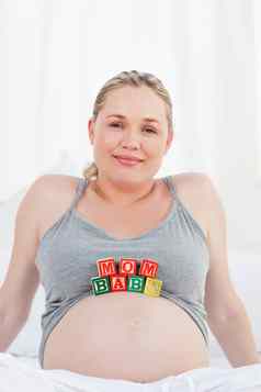 怀孕了女人婴儿多维数据集肚子