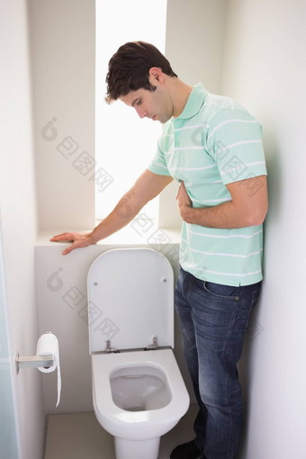 男人。胃病<strong>呕吐</strong>物厕所。。。