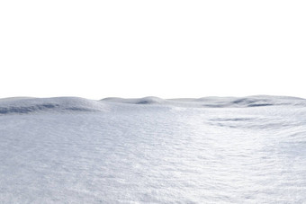数字生成的白色雪景观