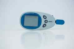 特写镜头glucometer