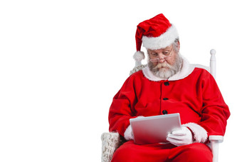 圣诞老人老人数字平板电脑