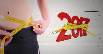 半节女人测量腰一年