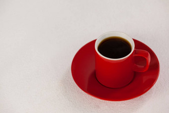 红色的咖啡杯飞碟