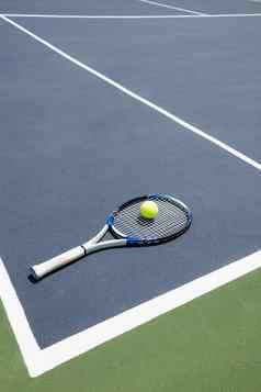 网球网拍球法院