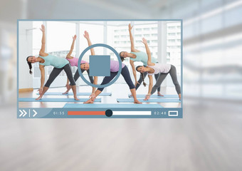 锻炼健身视频球员应用程序接口