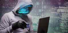 复合图像黑客信贷卡网络犯罪