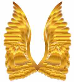 黄金天使翅膀