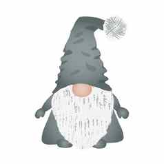 斯堪的那维亚民间传说圣诞节Gnome尼森汤姆特矮精灵