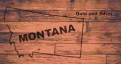 蒙大拿地图品牌
