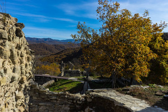 格鲁吉亚秋天的景观
