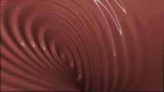 角视图波浪融化了巧克力巧克力黄油
