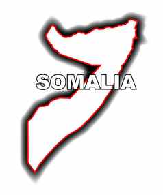 大纲地图索马里
