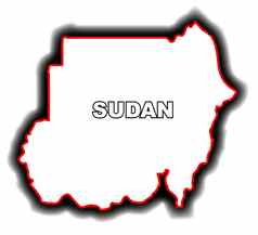 大纲地图苏丹