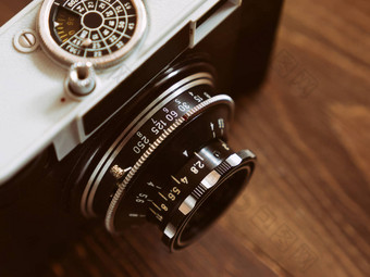 关闭照片古董相机