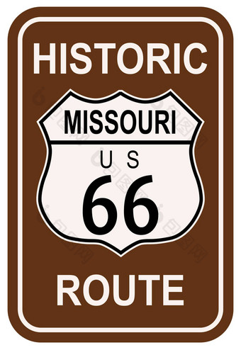 密苏里州历史路线