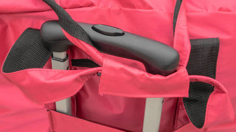 旅行行李处理粉红色的旅行携带袋