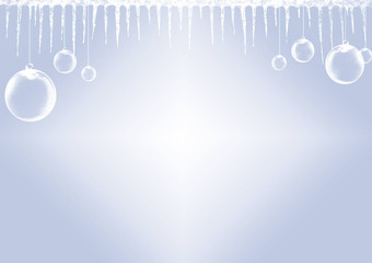 梯度蓝色的空白纸模板背景冬天<strong>冷</strong>冰冰的人