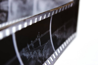 黑色的白色电影螺旋白色背景复古的电影黑色的白色电影