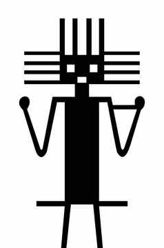 阿塔卡马巨大的geoglyph