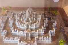 模型城堡泰国佛教寺庙