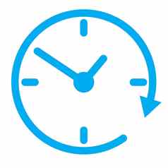 时钟象征时钟图标网络网站设计标志应用程序