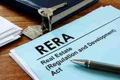 rera真正的房地产监管发展行为桌子上关键