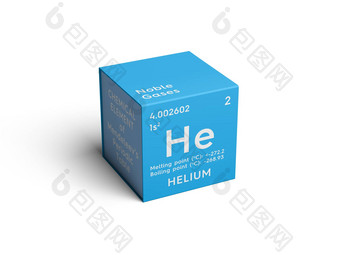 氦<strong>高贵</strong>的气体化学元素mendeleev的周期