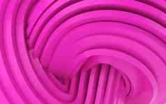 摘要弯曲的形状柔和的粉红色的圆形背景