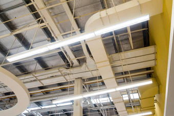 天花板安装<strong>灯管</strong>道空气导管沟通系统