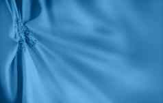 经典蓝色的衣服绣花元素珠子复制空间纺织折叠