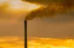 空气污染工厂烟烟囱工业皮普