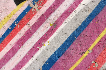 饱经风霜的<strong>涂鸦</strong>墙城市街艺术美纹理后台