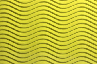 黄色的纸水平波纹理压花波详细的纸背景波纹波浪纸板背景