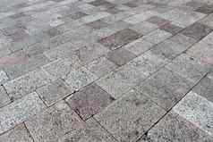 自然石头地板上瓷砖广场矩形纹理