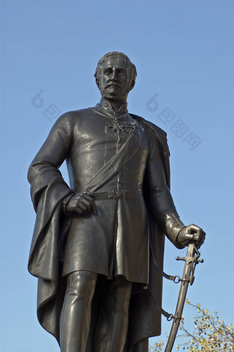 先生<strong>亨利</strong>遮阳布雕像特拉法尔加广场伦敦