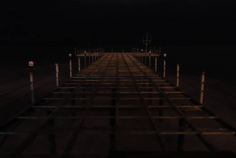 海码头建设晚上曝光