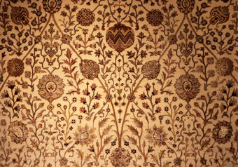 传统的地板上封面设计背景土耳其东方地毯纹理美丽的纺织地毯装饰背景