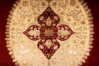 美丽的纺织<strong>地毯</strong>装饰背景土耳其东方<strong>地毯纹理</strong>传统的地板上封面设计背景
