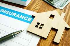 房子保险形式房主模型首页