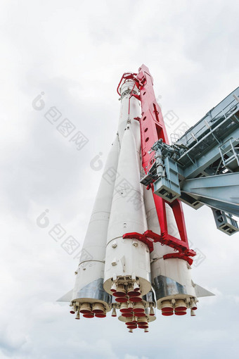 复制空间发射车辆沃斯托克火箭模型VDNH展览成就国家经济莫斯科俄罗斯