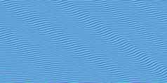 蓝色的无缝的催眠波背景时尚的色彩斑斓的涟漪纹理动态现代背景